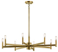 Erzo Chandelier 43857NBR