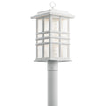 Beacon Square Outdoor Post Light 49832WH