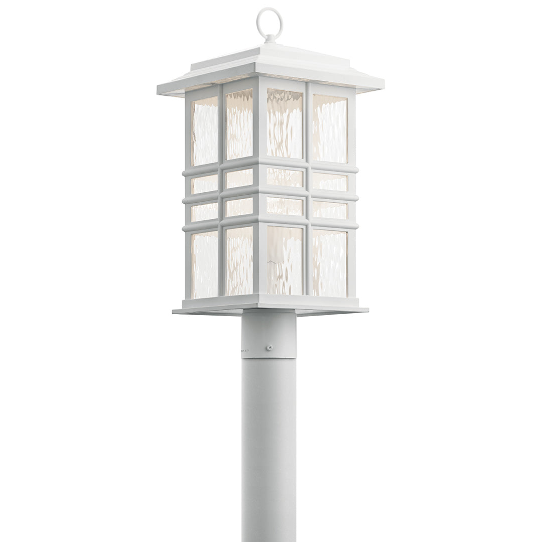 Beacon Square Outdoor Post Light 49832WH