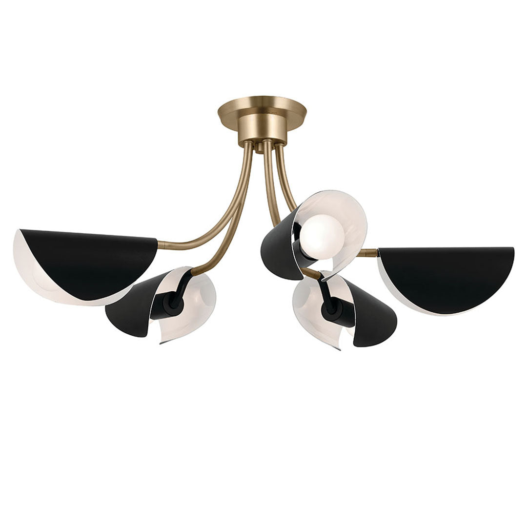 Arcus Chandelier 52558CPZBK
