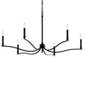 Malene Chandelier 52696BK