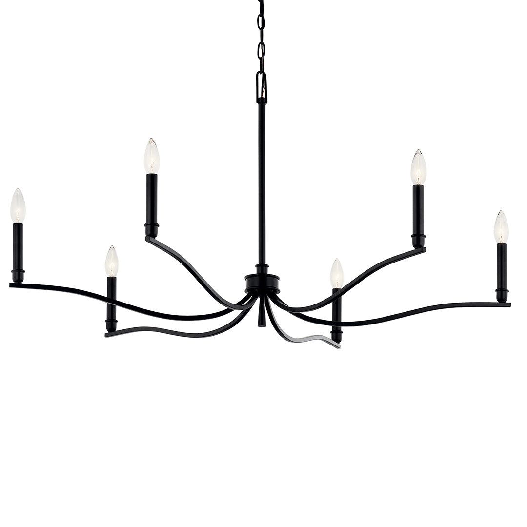 Malene Chandelier 52696BK