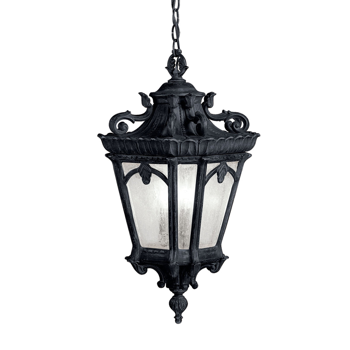 Tournai Outdoor Hanging Light 9855BKT